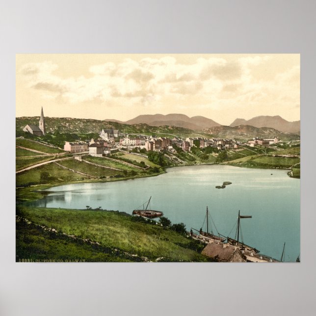 Clifden, County Galway, Ireland Poster (Front)