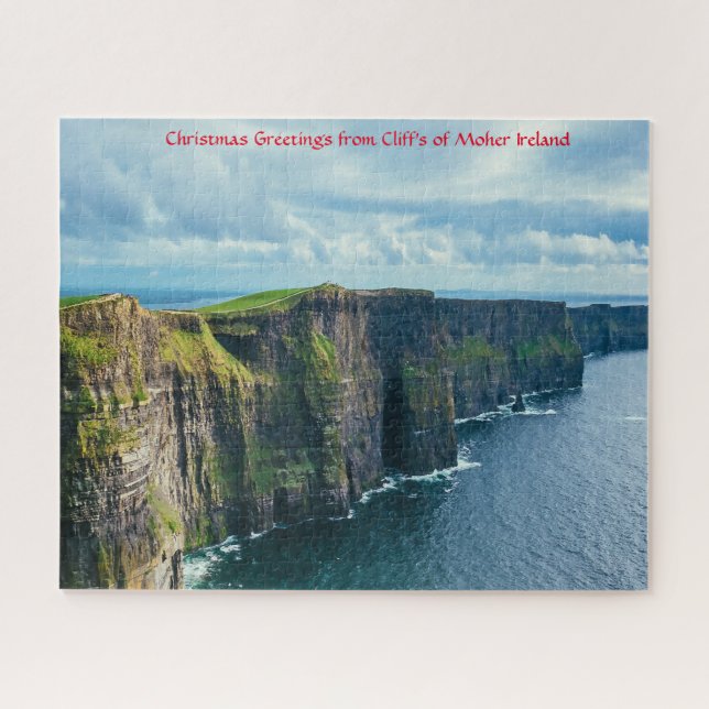 Cliff de Moher Irlande. Jigsaw Puzzle (Horizontal)