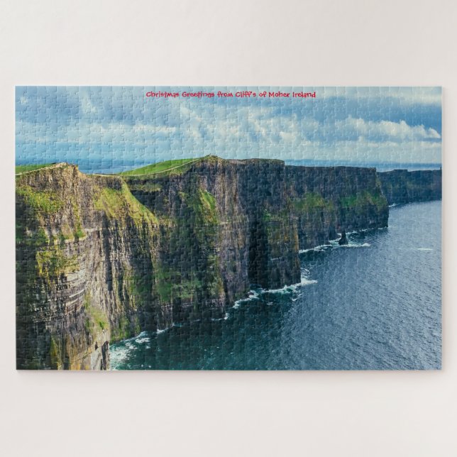 Cliff de Moher Irlande. Jigsaw Puzzle (Horizontal)