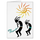 Cliff Dwellers, Kokopelli, Danseurs amérindiens