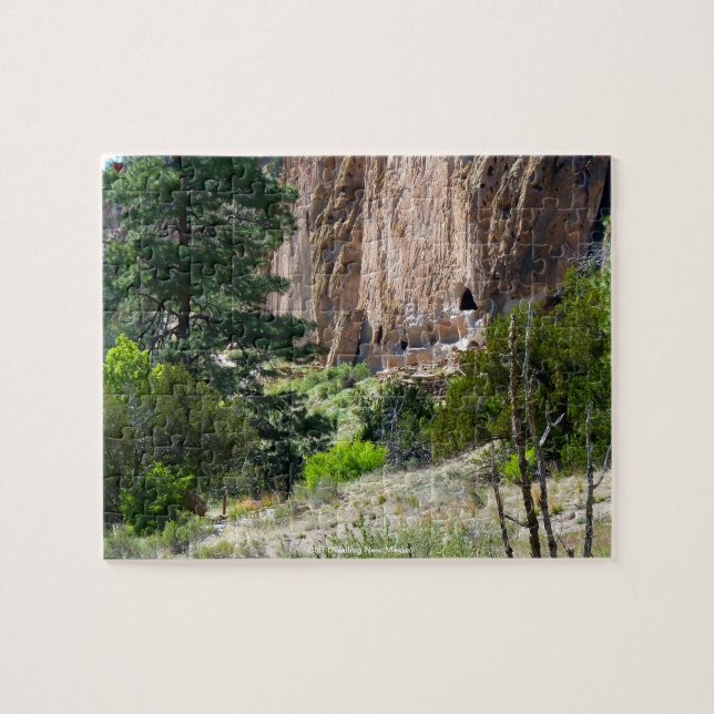 Cliff Dwelling New Mexico Jigsaw Puzzle (Horizontal)