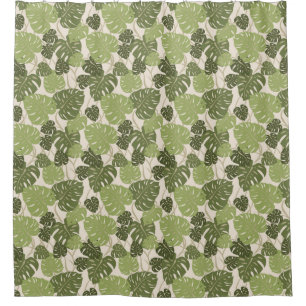 Cliff Hanger Hawaiian Monstera Leaf Aloha Shirt