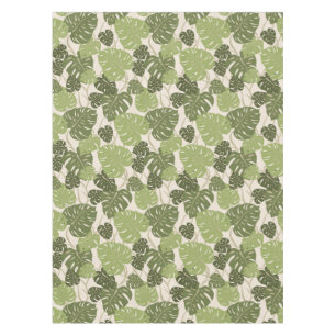 Cliff Hanger Hawaiian Monstera Leaf Tablecloth