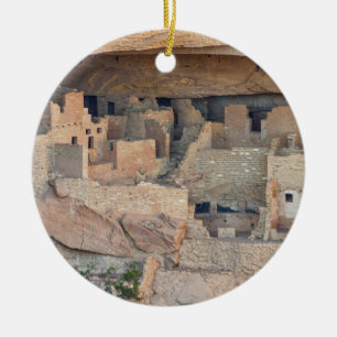 Cliff Homes Ceramic Ornament