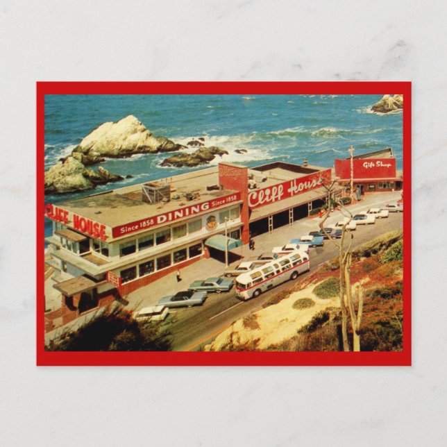Cliff House, San Francisco, CA Vintage Postcard (Front)