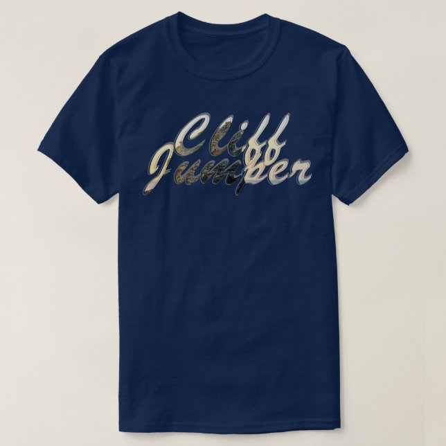 Cliff Jumper T-Shirt (Design Front)