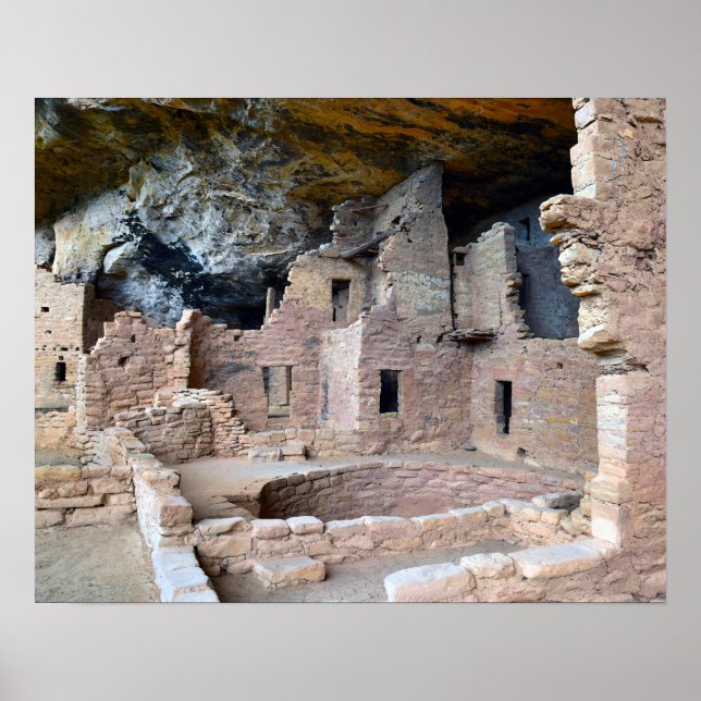 Cliff Palace, Mesa Verde National Park, Colorado Poster (Front)