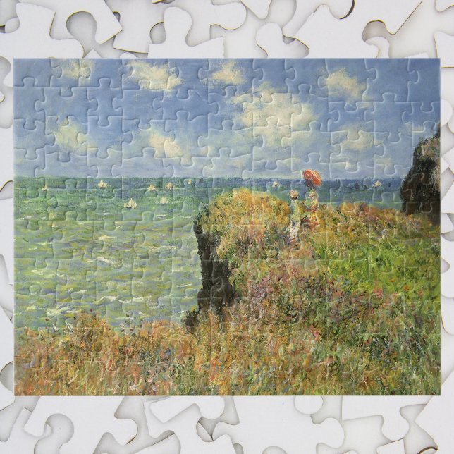 Cliff Walk at Pourville by Claude Monet Jigsaw Puzzle (Creator Uploaded)