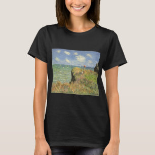Cliff Walk at Pourville by Claude Monet T-Shirt