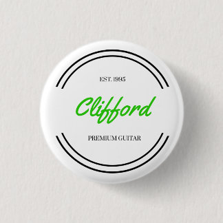 "Clifford" 1 Inch Round Button