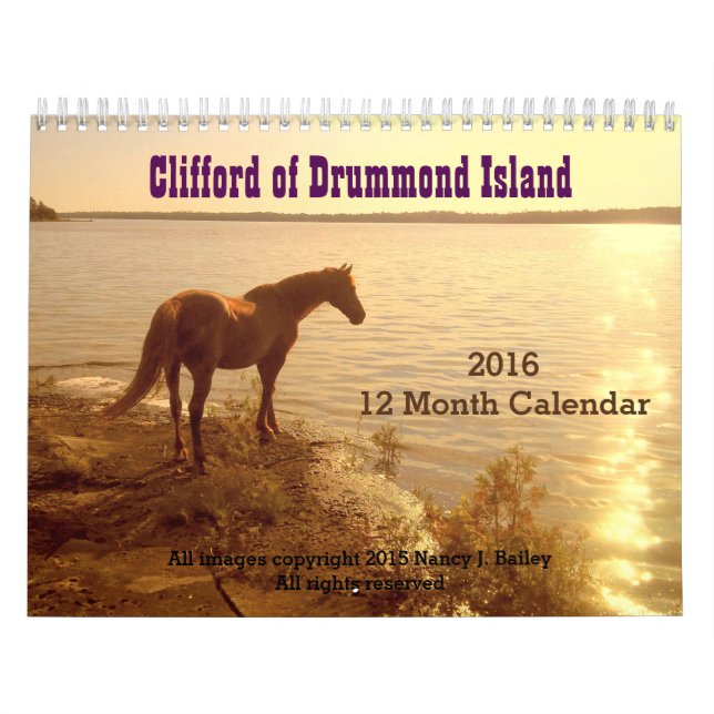 "Clifford de calendrier de l'île" 2018 de Drummond (Protection)
