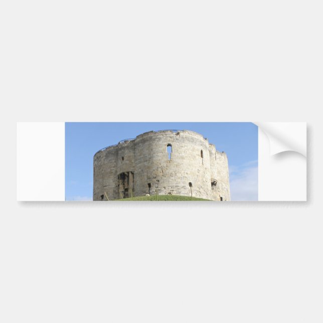 Cliffords Tower Bumper Sticker (Front)