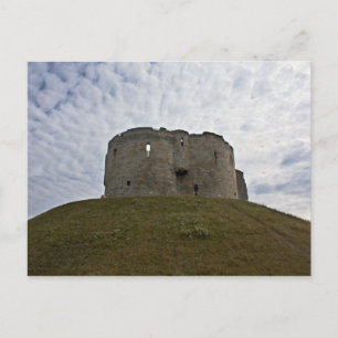 Clifford's Tower - York, England Postcard