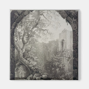 Cliffords Tower, York, Interior, 1827 Magnet