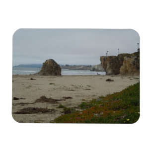 Cliffs Along Pismo Beach Shoreline Magnet