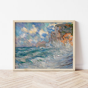 Cliffs at Etretat   Lilla Cabot Perry Poster
