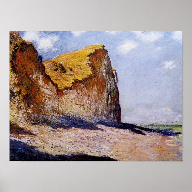 Cliffs Near Pourville Poster (Front)