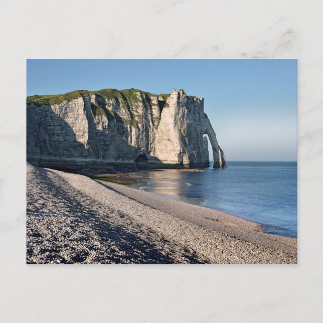 Cliffs of Etretat in France Postcard (Front)