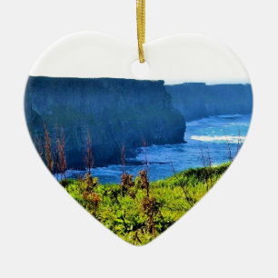Cliffs of Moher Ceramic Ornament