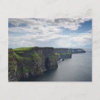 Cliffs of Moher in Ireland postcard
