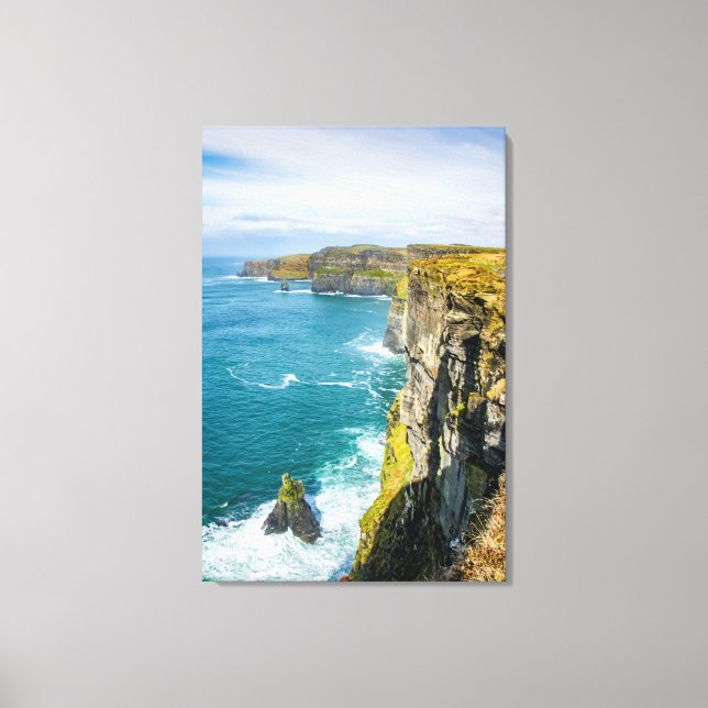 Cliffs of Moher, Ireland Canvas Print (Front)
