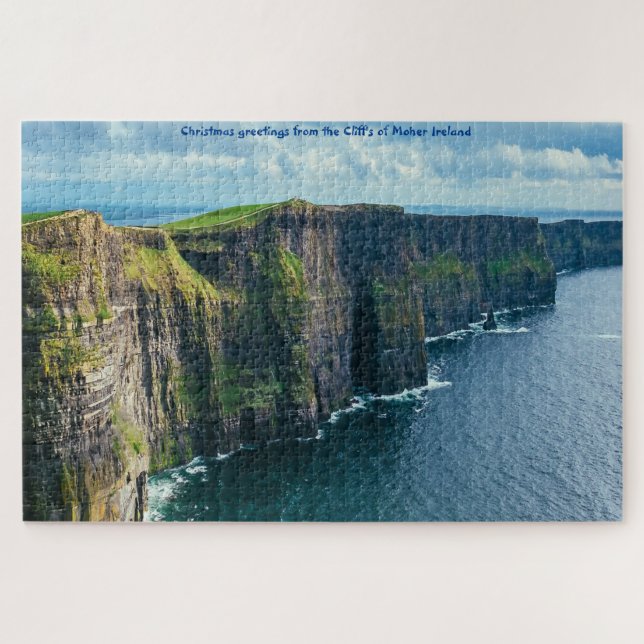 Cliff's of Moher Ireland. Jigsaw Puzzle (Horizontal)