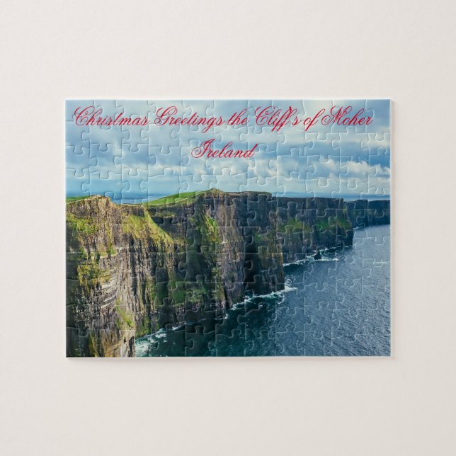 Cliff's of Moher Ireland. Jigsaw Puzzle (Horizontal)