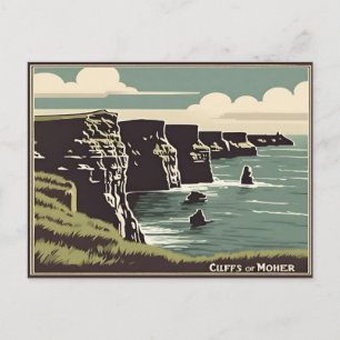 Cliffs of Moher Ireland  Postcard