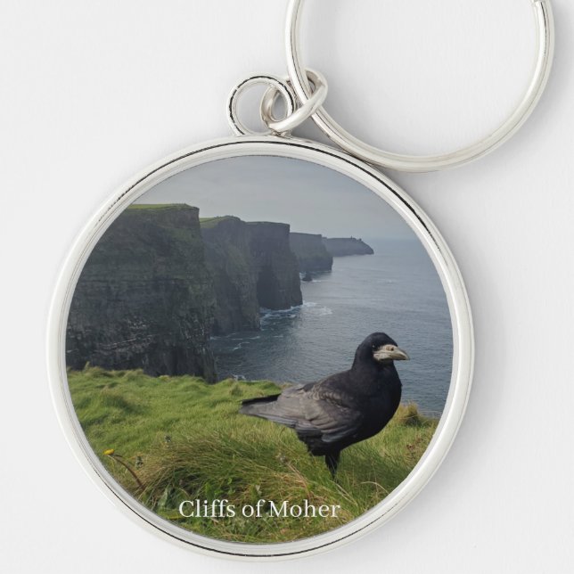Cliffs of Moher, Ireland Rook Keychain (Front)