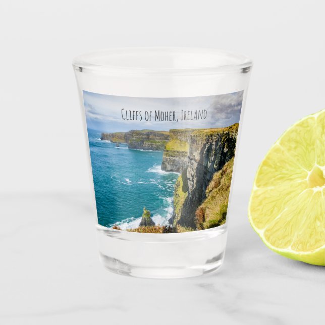 Cliffs of Moher, Ireland Shot Glass (Front)