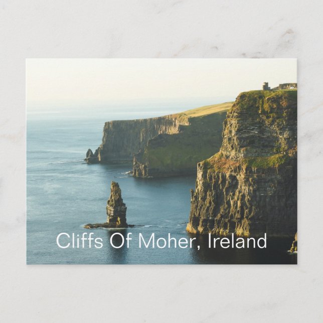 Cliffs of Moher Ireland's Natural Wonder Postcard (Front)