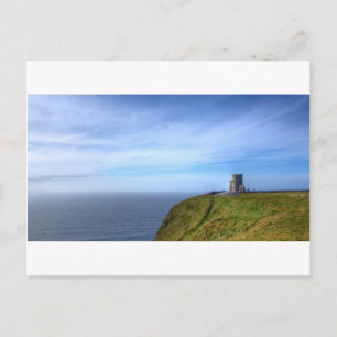 Cliffs of Moher, O'Brien's Tower, Ireland Postcard