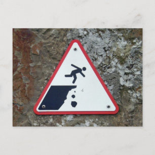 Cliffs of Moher Sign Postcard