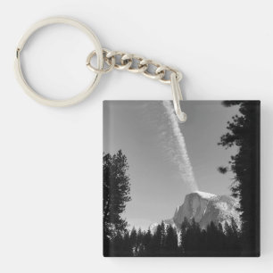 Cliffside Cloud Yosemite Ciel noir et blanc Photo