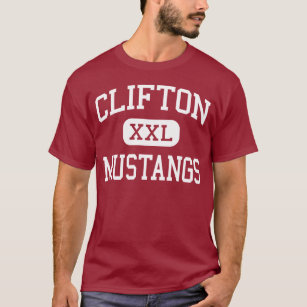 Clifton - Mustangs - High - Clifton New Jersey T-Shirt