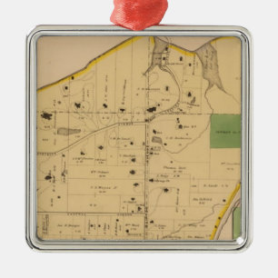 Clifton, Ohio Metal Ornament
