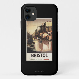 Clifton Suspension Bridge and Boats iPhone 11 Case