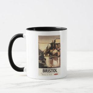Clifton Suspension Bridge and Boats Mug