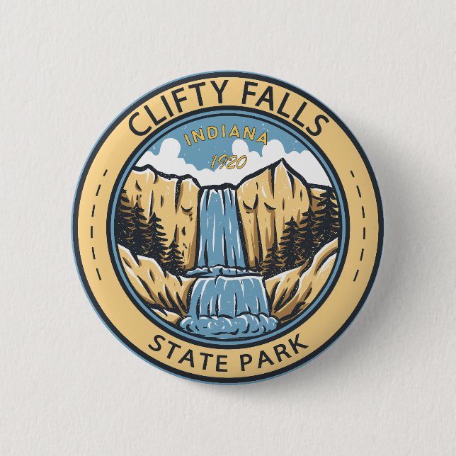 Clifty Falls State Park Indiana Badge (Devant)