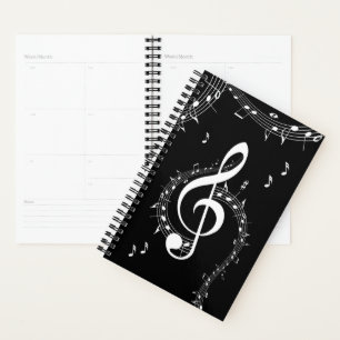 Climacic G Clef Music Black