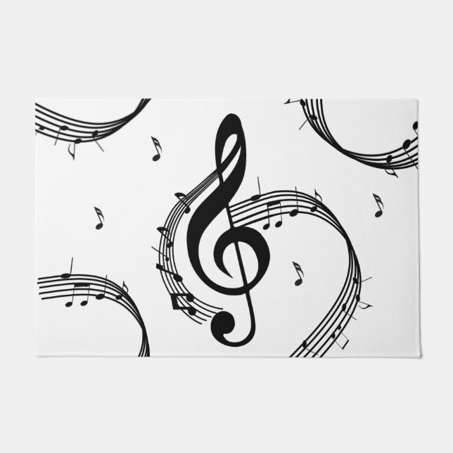 Climactic G Clef Doormat (Front)