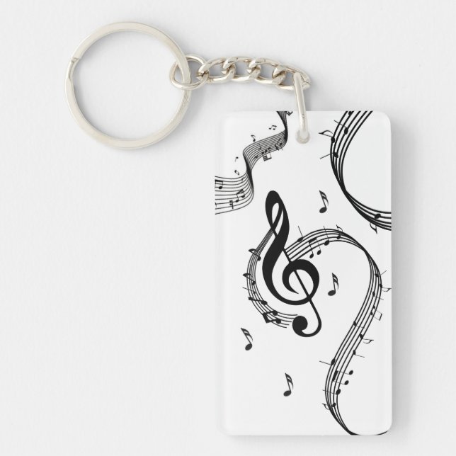 Climactic G Clef Keychain (Front)