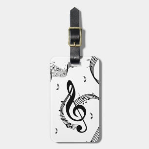 Climactic G Clef Luggage Tag
