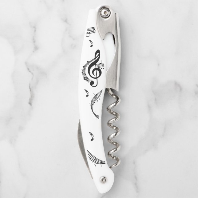 Climactic G Clef Music Corkscrew (Back)