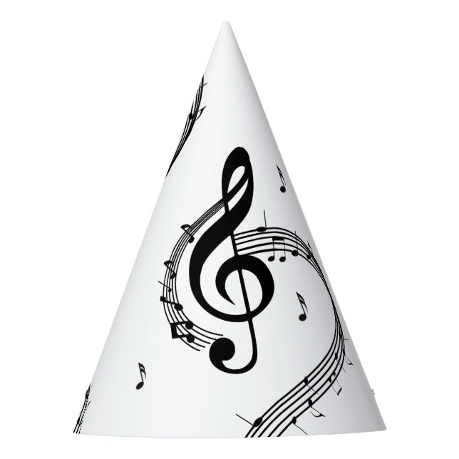 Climactic G Clef Party Hat (Front)