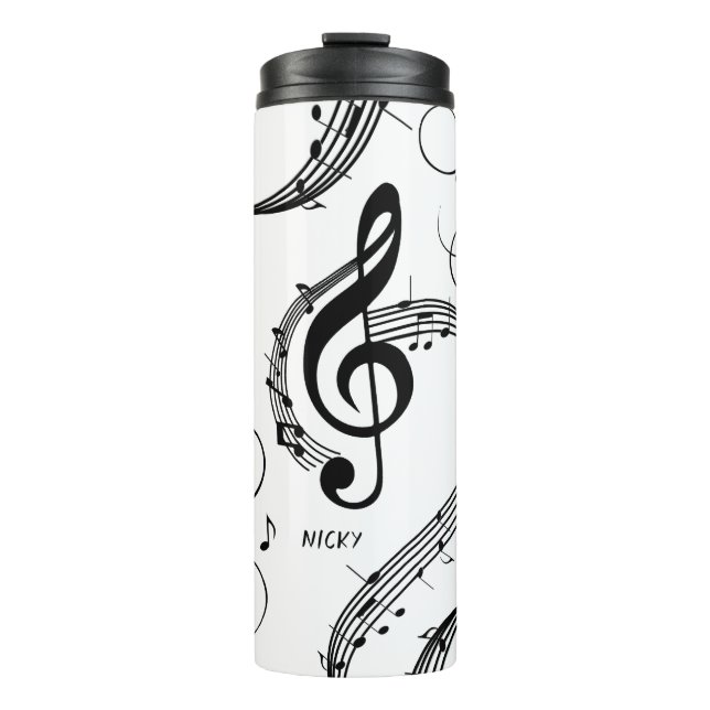 Climactic G Clef Thermal Tumbler (Front)