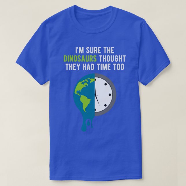 Climate action now T-Shirt (Design Front)