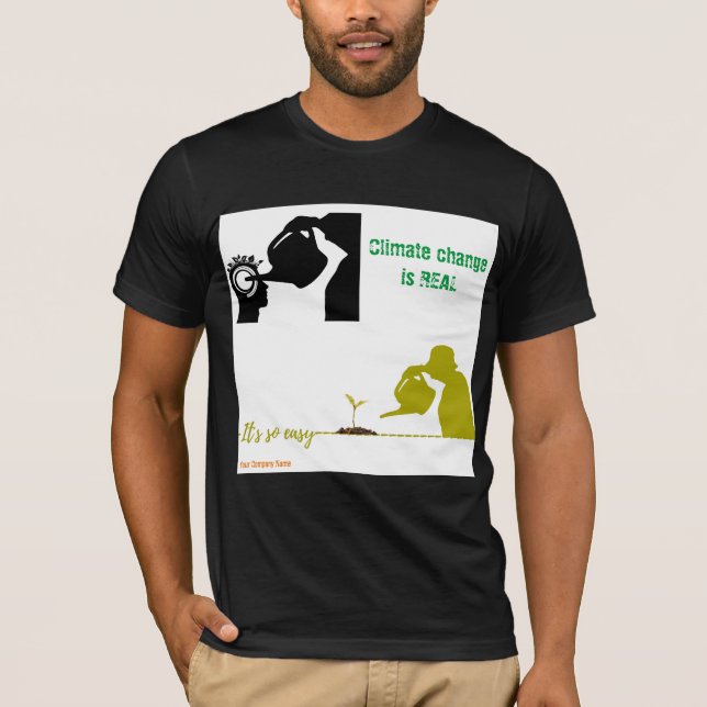 Climate Change Awareness T-Shirt - Climate Change (Front)