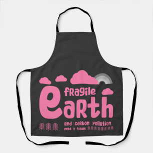 Climate Change   Carbon Pollution   Action T-Shirt Apron
