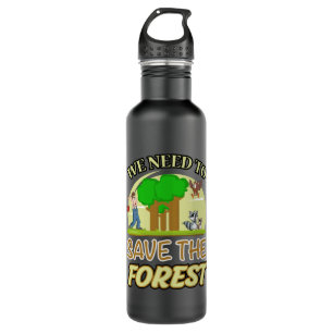 Climate Change Earth CO2 Future Planet Gift Idea 710 Ml Water Bottle